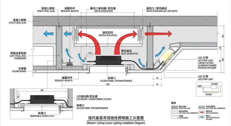現代家居吊頂結構剖面圖.JPG 現代家居吊頂結構剖面圖.JPG