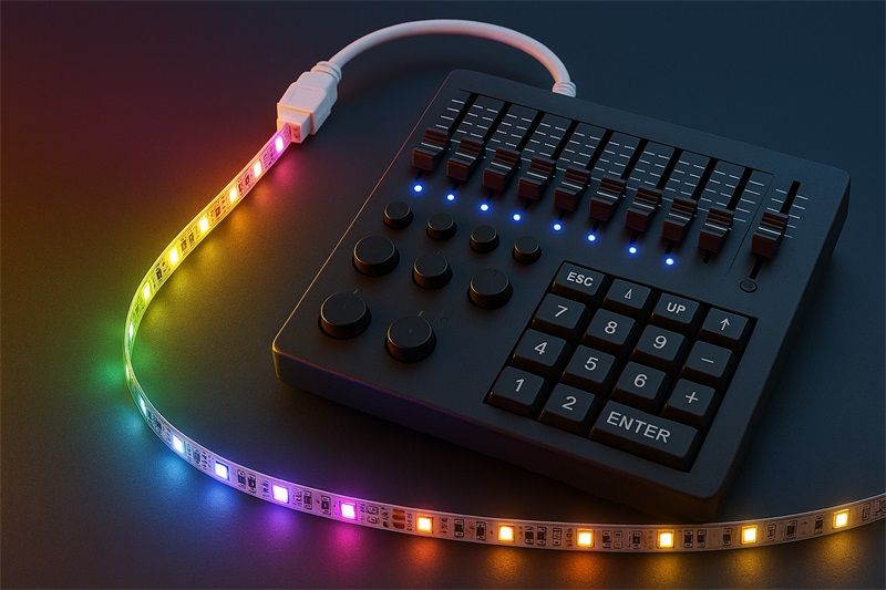 燈帶可以接控臺嗎？工程項(xiàng)目中必須搞清楚的關(guān)鍵問題