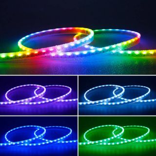 WS2812芯片4mm迷你側(cè)發(fā)光幻彩燈帶RGB4020燈珠DC5V - 2