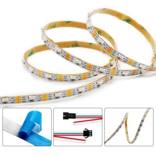 WS2812芯片4mm迷你側(cè)發(fā)光幻彩燈帶RGB4020燈珠DC5V - 5