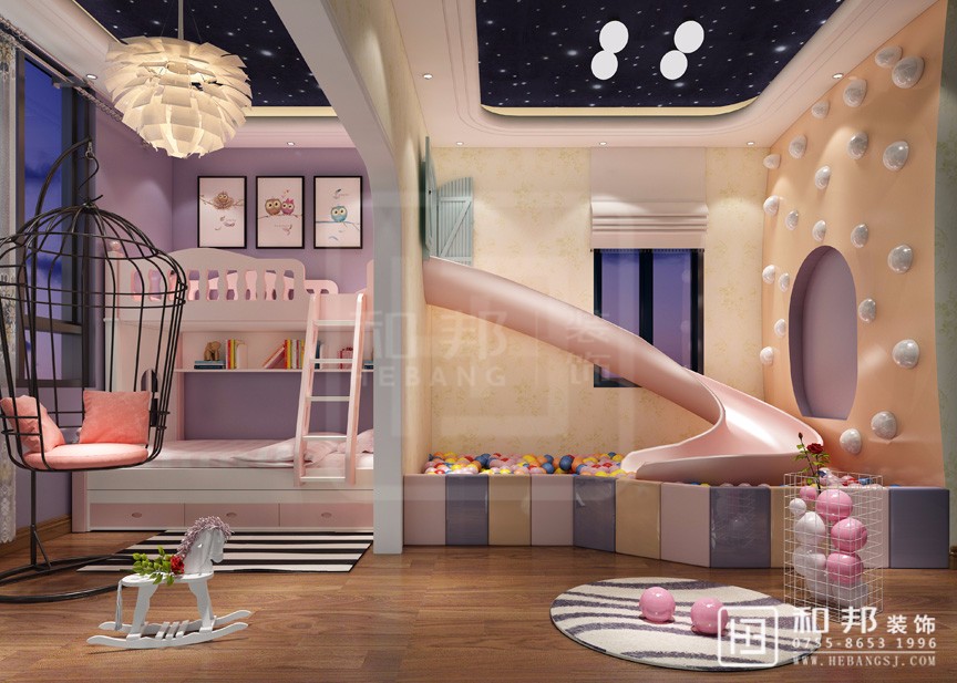 別墅里的兒童房如何打造才最舒適！